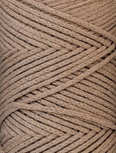 Macrame Cord 3mm Light Brown 328ft 109 Yard/ Brown Twisted 2 Strand Macrame  Cotton Cord 3mm / Beige Bulk Macrame Cotton Rope 