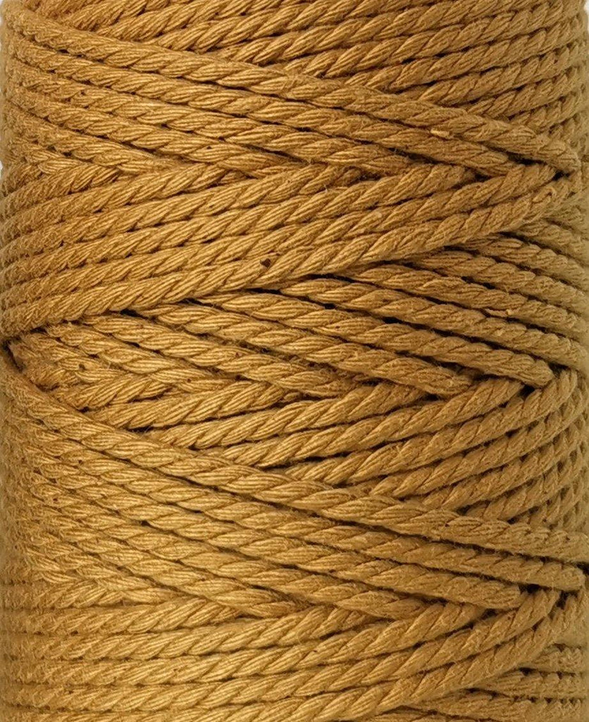 Cotton Cord 4mm rope 3 stand (ply) twisted macrame cord 1kg cotton yarn